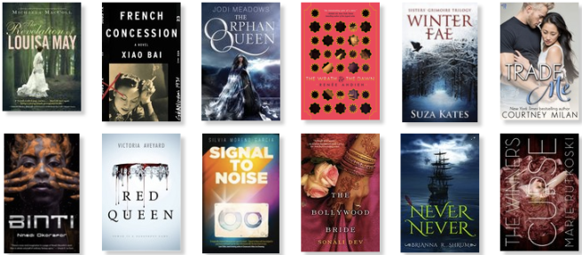 Book Haul for Q1 2016