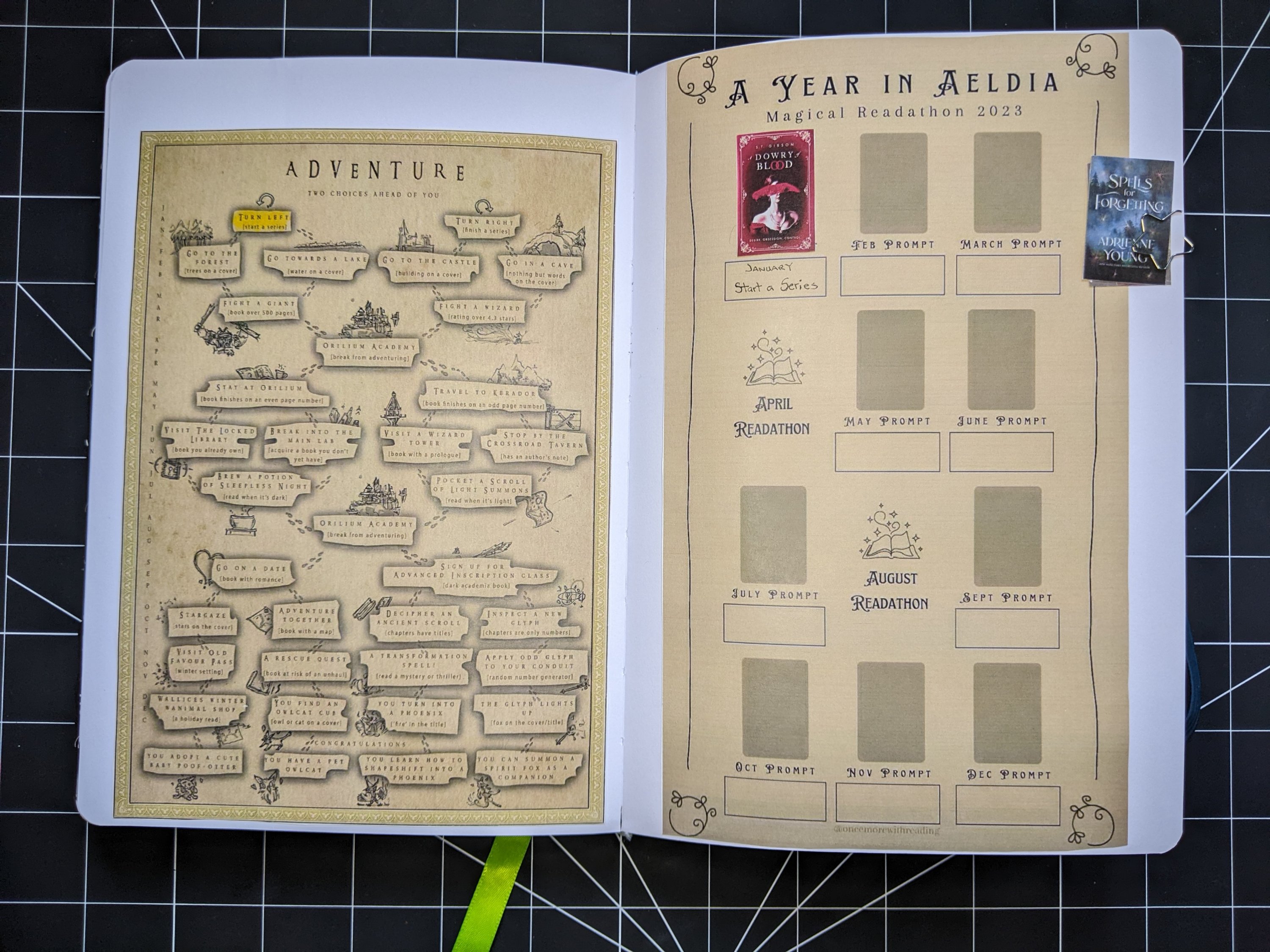 February Tbr And Journal Set Up Emm Blogs